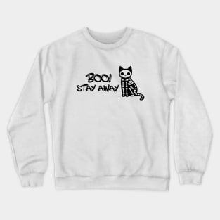 Halloween Cat Crewneck Sweatshirt